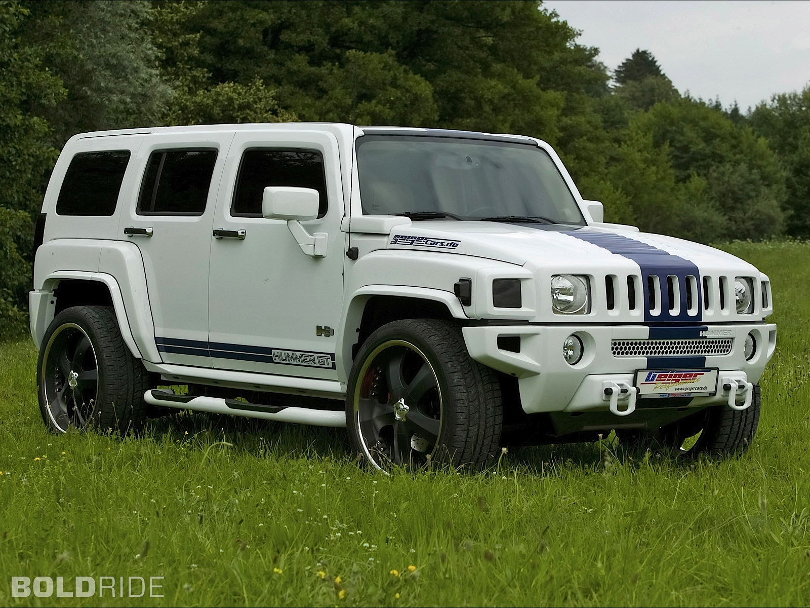 Тюнинг Hummer H3 SUV 2005, фото тюнинга Хаммер Н3